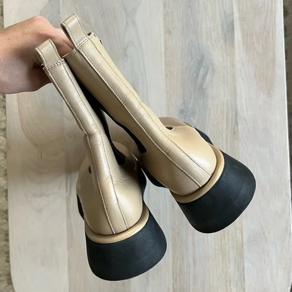 Wandler Rosa Lambskin Ankle Chelsea Boots - Picture 7 of 8